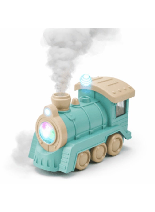 Ball-Blowing Train Atomizing Humidifier Toy with Lights Music - Image 2